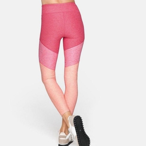 Outdoor Voices Women’s Springs 7/8 Leggings in Flamingo/Rose/Clay - Picture 2 of 6